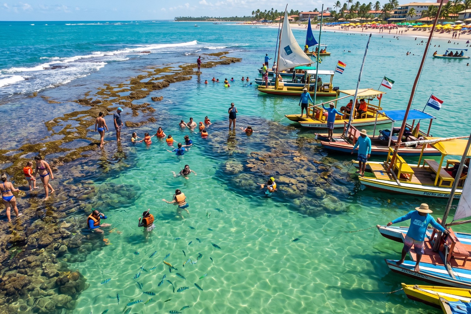 Porto de Galinhas com Maragogi