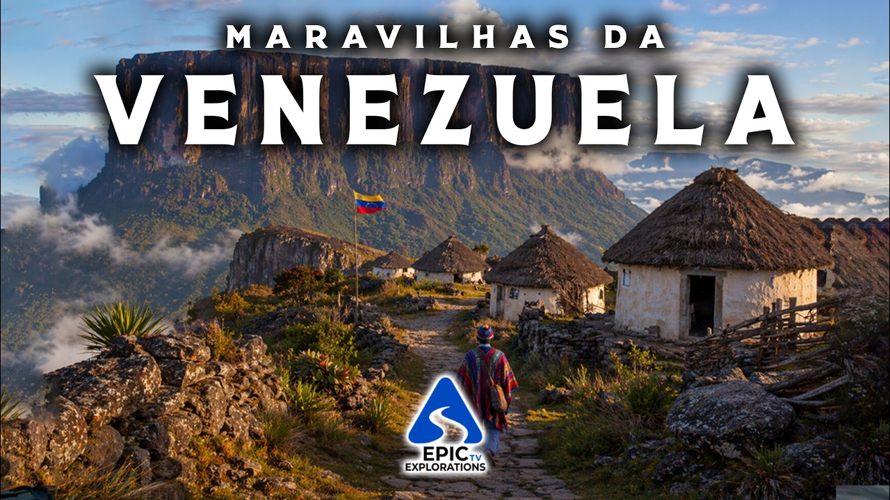 Maravilhas da Venezuela | Os Lugares mais Incríveis da Venezuela | 4K Guia de Viagem