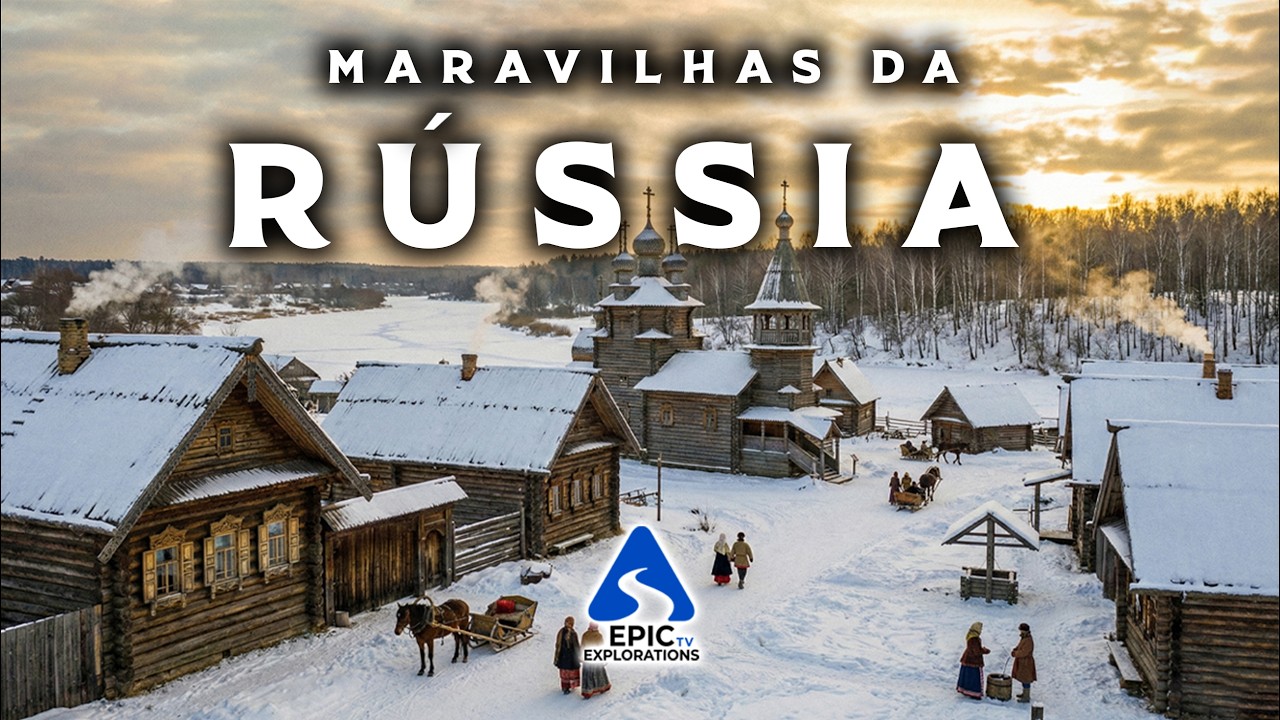 MARAVILHAS DA RÚSSIA | Do Báltico ao Pacífico | Os Lugares mais Belos da Rússia | Guia de Viagem 4K