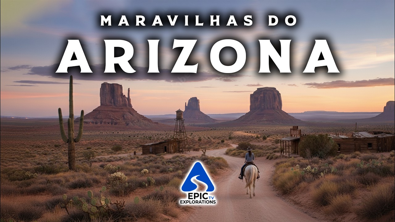 Maravilhas do Arizona | Os Lugares Mais Impressionantes do Arizona | Guia de Viagem EUA em 4K