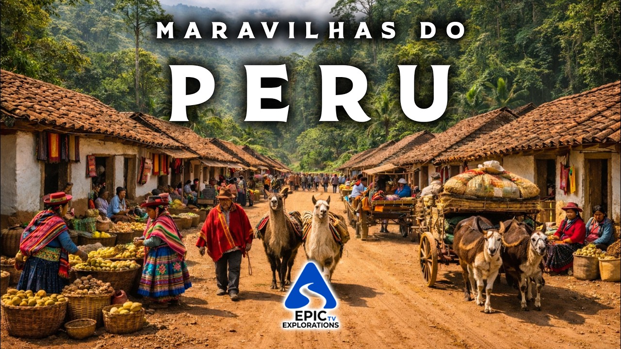 Maravilhas do Peru | Os Lugares mais Incríveis do Peru | 4K Guia de Viagem