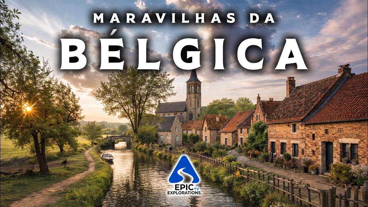 Maravilhas da Bélgica | Os Lugares Mais Incríveis da Bélgica | Guia de Viagem 4K