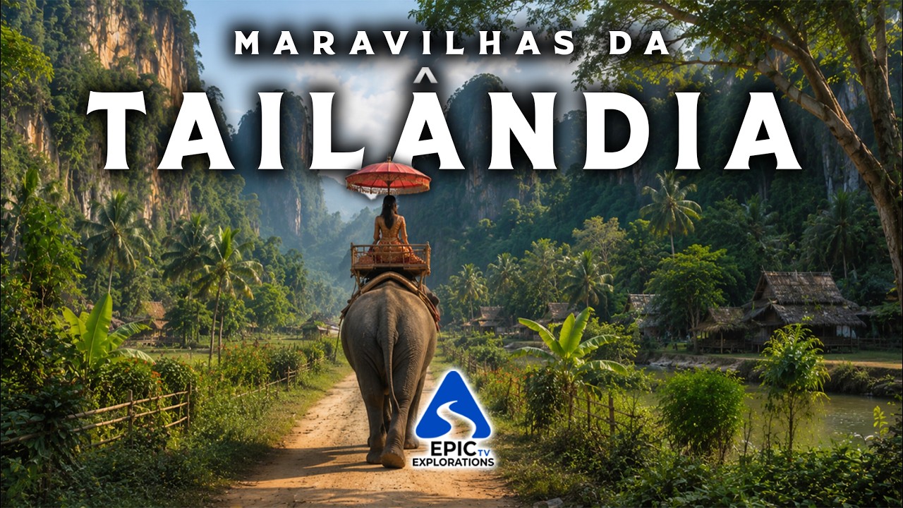Maravilhas da Tailândia | Os Lugares mais Incríveis da Tailândia | Guia de Viagem 4K