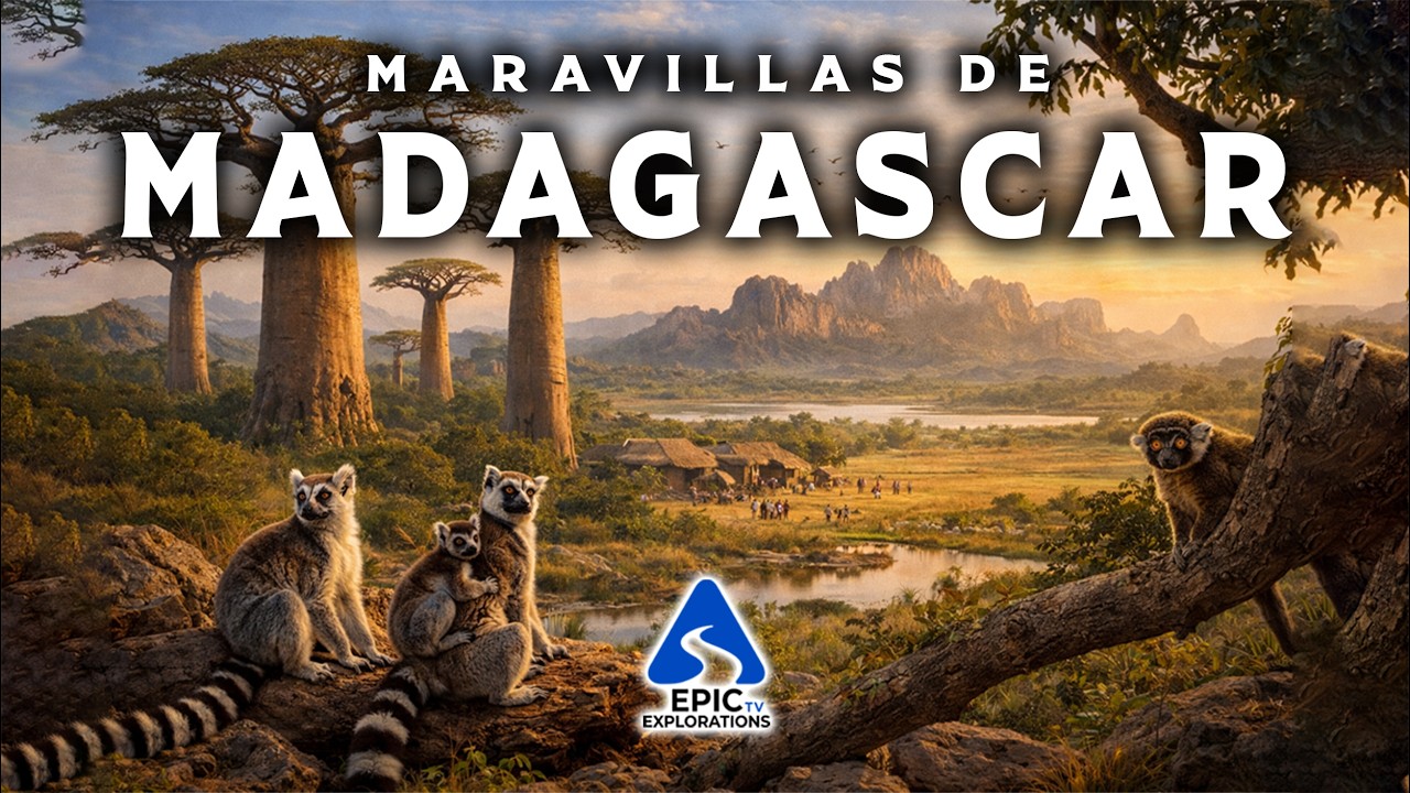 Maravilhas de Madagascar | Uma Ilha Fora do Tempo | Os Lugares mais Incríveis de Madagascar 4K