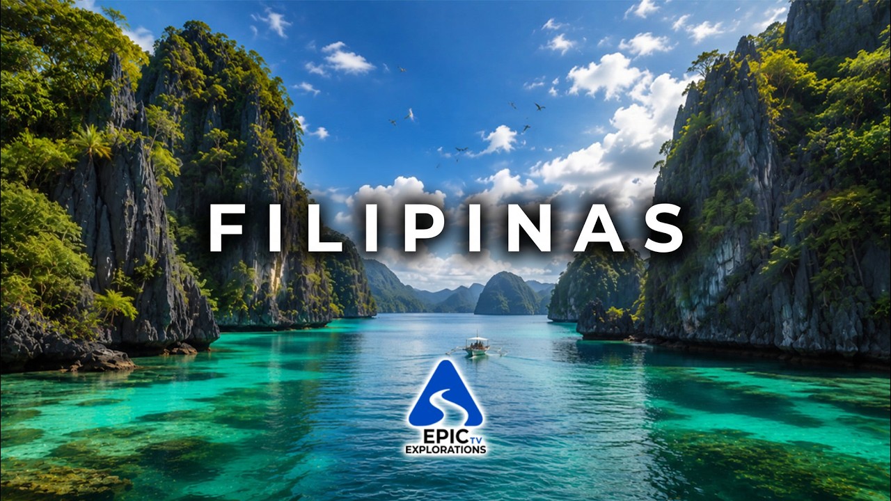 Maravilhas das Filipinas | Os Lugares mais Incríveis das Filipinas | 4K Guia de Viagem